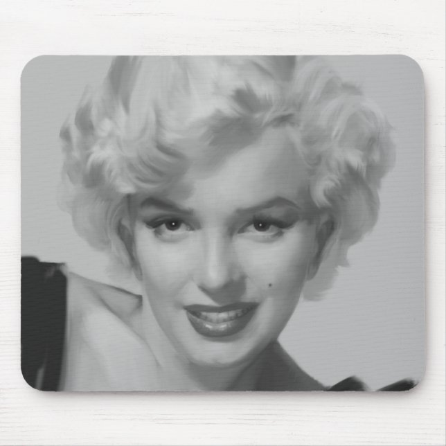 Marilyn der Blick Mousepad (Vorne)