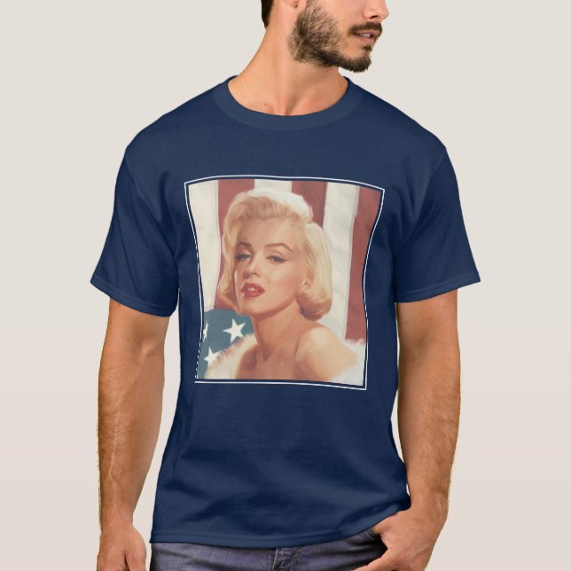 Marilyn Flag T-Shirt (Vorderseite)
