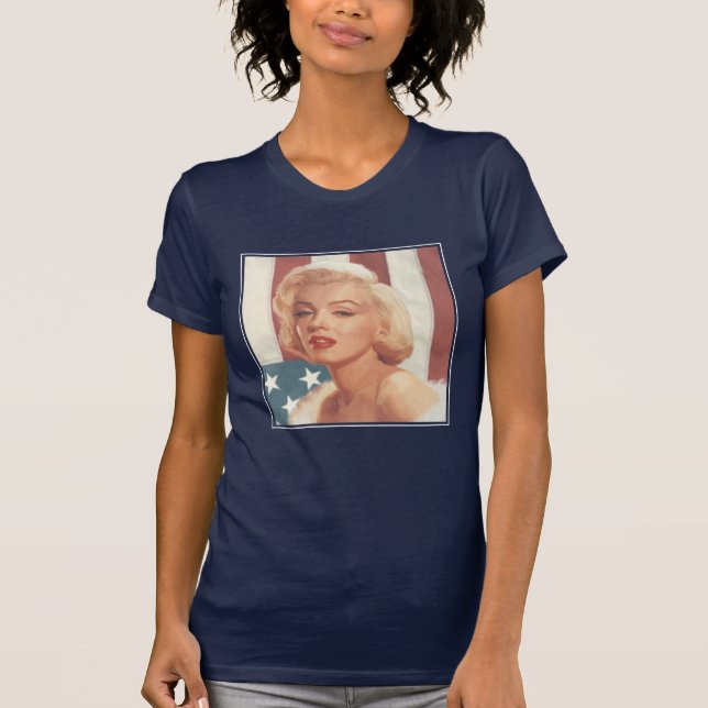 Marilyn-Flagge T-Shirt (Vorderseite)