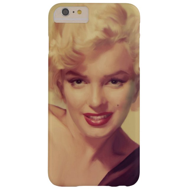 Marilyn im Schwarzen Case-Mate iPhone Hülle (Rückseite)