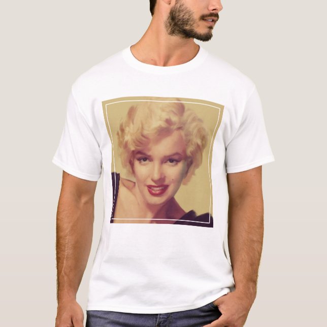 Marilyn im Schwarzen T-Shirt (Vorderseite)