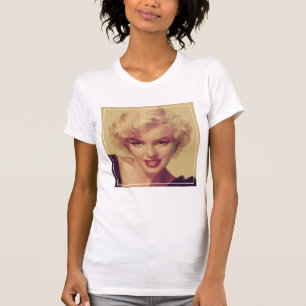 Marilyn im Schwarzen T-Shirt