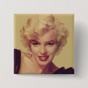 Marilyn in Schwarz Button