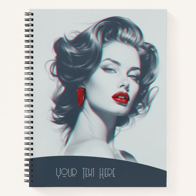 Marilyn Inspiriert Notizbuch (Vorderseite)