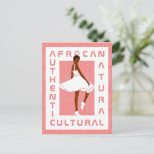 Marilyn MonFRO AFRoCA Afro Africa Black Woman Postkarte