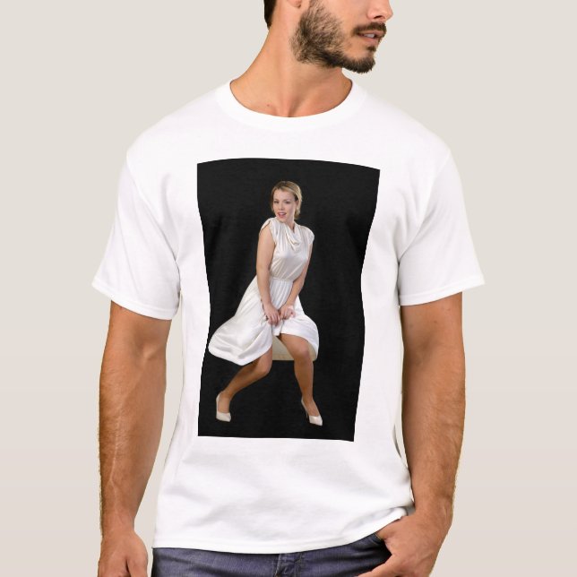 Marilyn Monroe Pose T-Shirt (Vorderseite)
