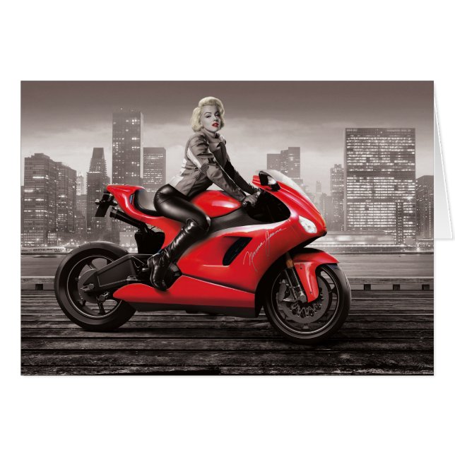 Marilyn Motorrad (Vorderseite (Horizontal))