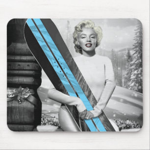 Marilyns Snowboard Mousepad