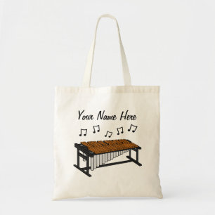 Marimba Custom Tote Bag Perkussionist Musiker Tragetasche