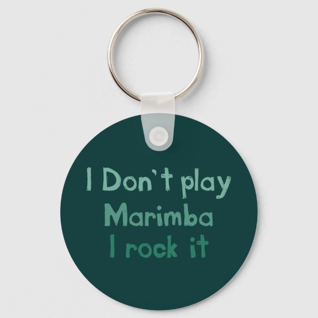 Marimba Rock It Schlüsselanhänger (Vorderseite)