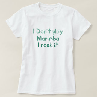 Marimba Rock It T - Shirt - Ladys