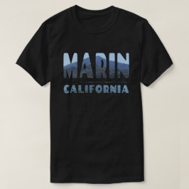 Marin California Mt Tamalapis wird in Buchstaben T-Shirt