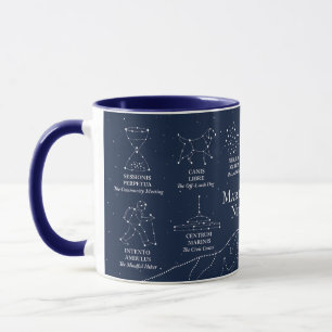 Marin County Nachthimmel 11 oz Tasse blau