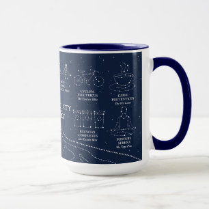 Marin County Nachthimmel 15 oz Tasse blau