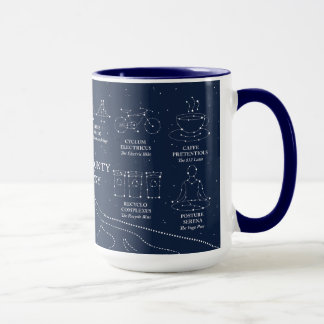 Marin County Night Sky 15 oz mug blue Tasse