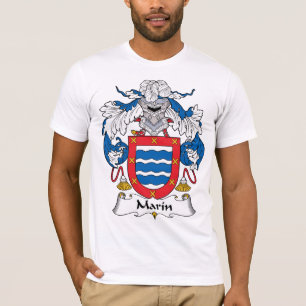Marin-Familienwappen T-Shirt