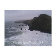 Marin Headlands, CA Postkarte