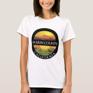 Marin Landkreis Monte Tamalpais T-Shirt