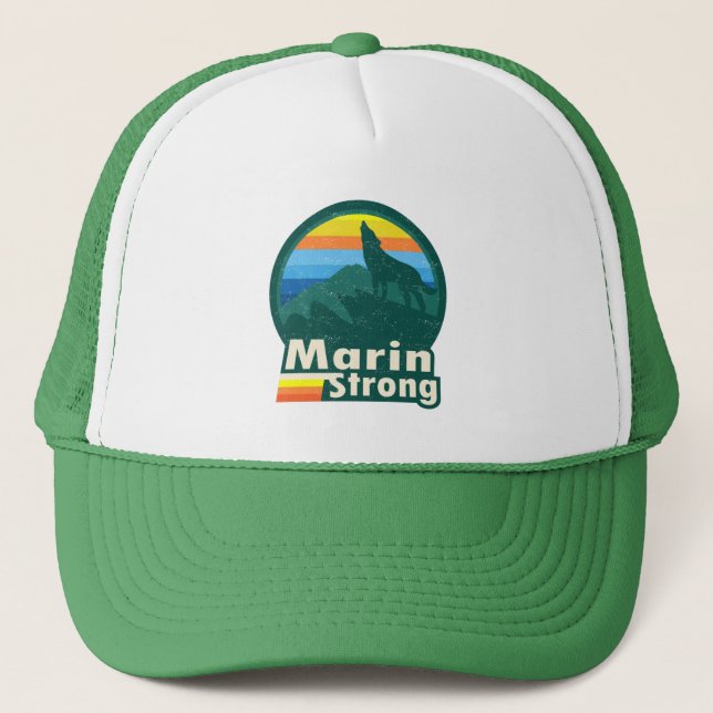 Marin Strong Trucker Hut Truckerkappe (Vorderseite)