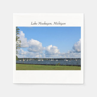 Marina am Muskegon-See, MI Serviette