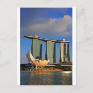 Marina Bay Sands Singapur Postkarte