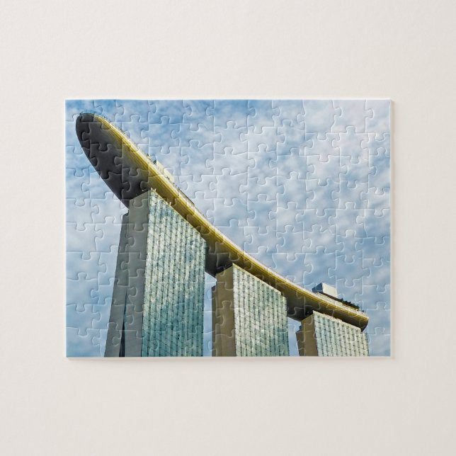 Marina Bay Sands Singapur. Puzzle (Horizontal)