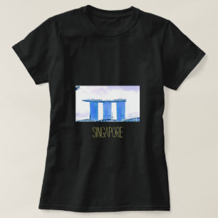 Marina Bay Sands Singapur Reise T-Shirt