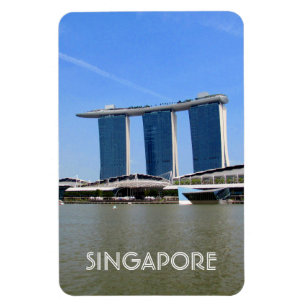 Marina Bucht Singapore Magnet