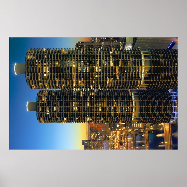Marina City Chicago Poster (Vorne)