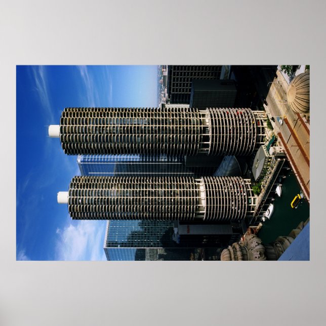 Marina City Chicago Poster (Vorne)