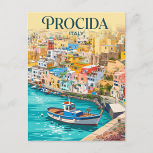 Marina Corricella Italien Postkarte