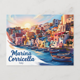 Marina Corricella Italien Postkarte