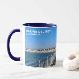 Marina Del Rey, CA - Strand / Kanal Tasse