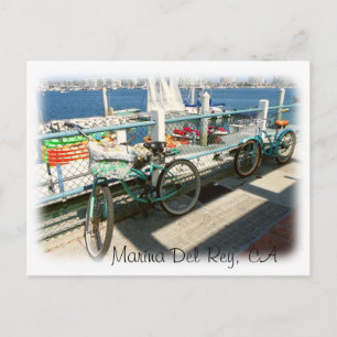 Marina Del Rey Postcard! Postkarte