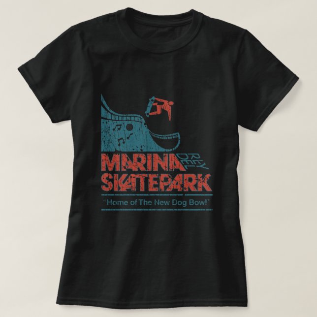 Marina del Rey Skatepark 1978 T - Shirt (Design vorne)