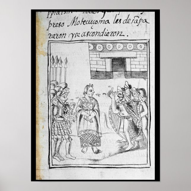 Marina Dolmetschen für die Spanier Poster (Vorne)