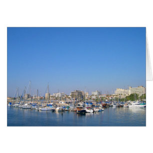 Marina in Larnaca, Zypern