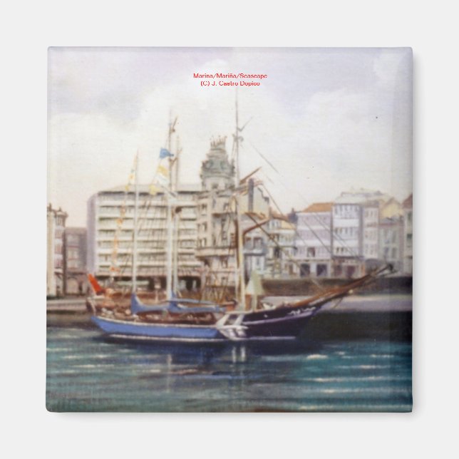 Marina/Mariña Magnet (Vorne)