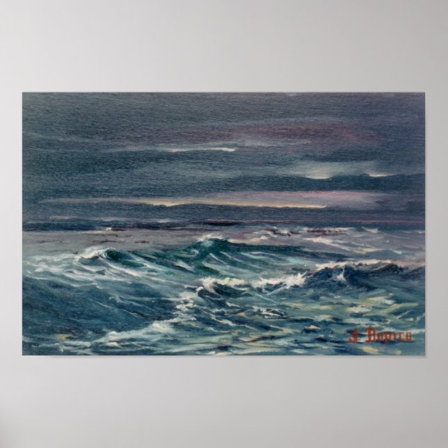 Marina/Mariña/Marine Poster (Vorne)