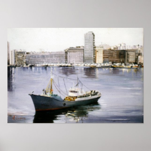 Marina/Mariña/Marine Poster (Vorne)