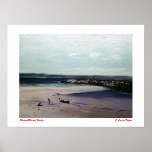 Marina/Mariña/Marine Poster