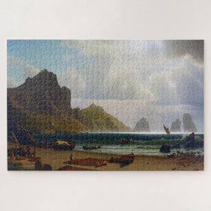 Marina Piccola, Capri, Albert Bierstadt Puzzle