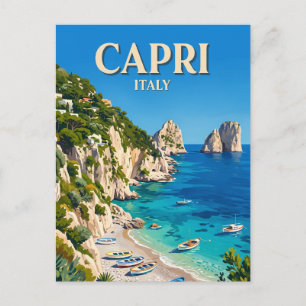 Marina Piccola Capri Italien Postkarte