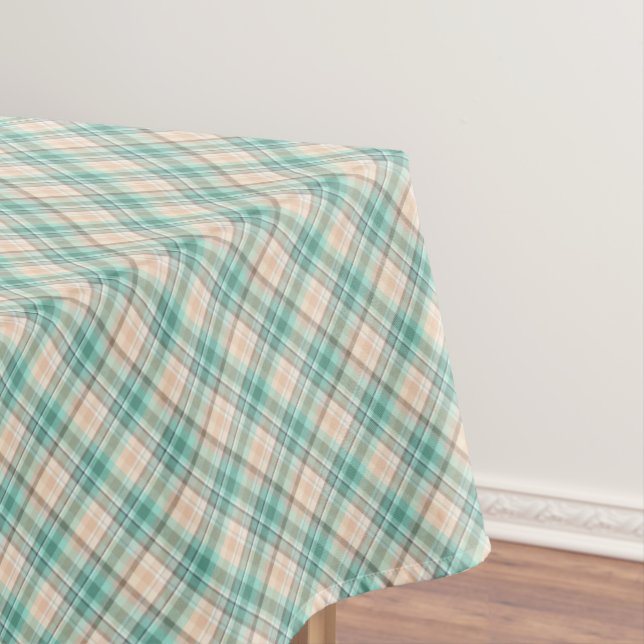 Marina Plaid On A Bias Tischdecke (Beispiel)