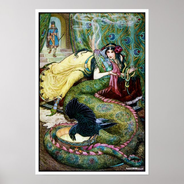 Marina und der Drache Poster (Vorne)