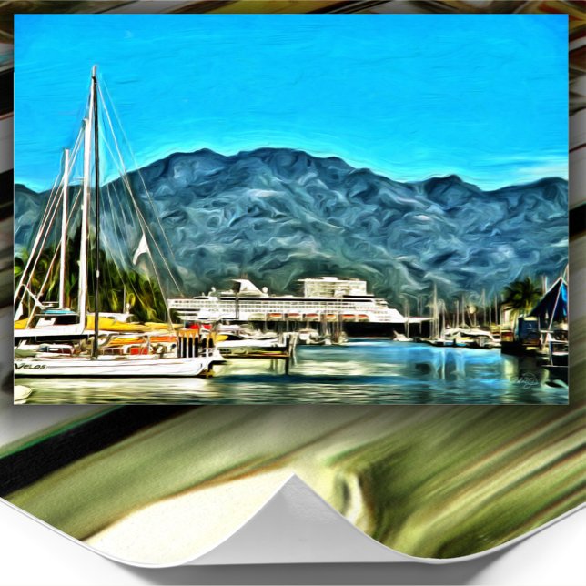 Marina Vallarta 0946 Art Print Poster (Von Creator hochgeladen)
