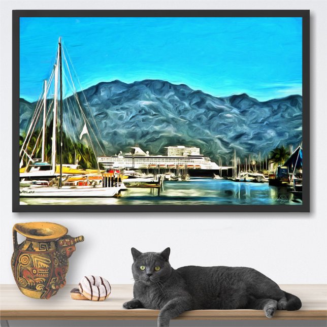 Marina Vallarta 0946 Kunstprint Poster (Von Creator hochgeladen)