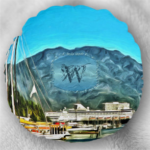 Marina Vallarta 0946 Rundes Kissen