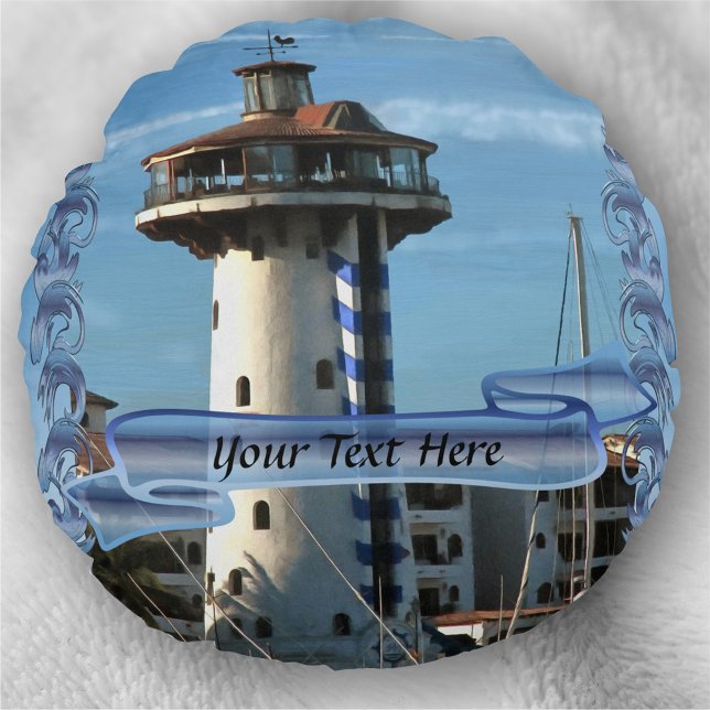 Marina Vallarta 0948 Rundes Kissen (Von Creator hochgeladen)