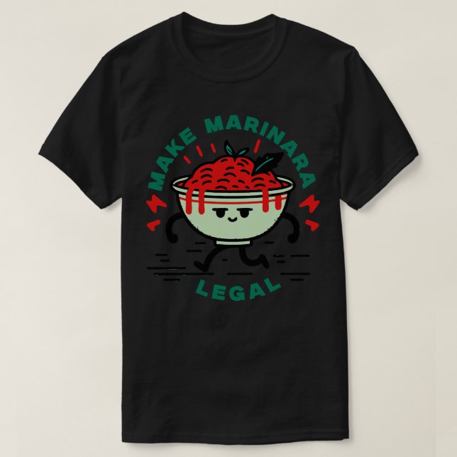 Marinara Legal V2 T-Shirt (Design vorne)
